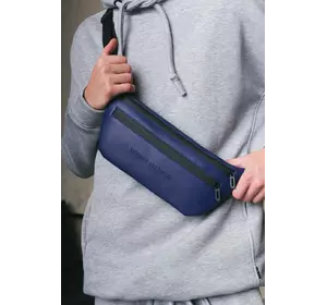 Бананка-сумка з шкірозамінника синя Tommy Hilfiger Бананка-сумка з шкірозамінника синя Tommy Hilfiger