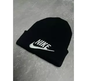 Шапка з додаванням вовни Nike чорна Шапка з додаванням вовни Nike чорна