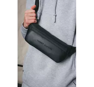 Бананка-сумка з шкірозамінника чорна Tommy Hilfiger Бананка-сумка з шкірозамінника чорна Tommy Hilfiger
