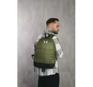 Рюкзак Матрас Хаки Under Armour, біле лого Рюкзак Матрас Хаки Under Armour, біле лого