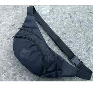 Бананка чорна Nike накатка із чорним квадратом Бананка чорна Nike накатка із чорним квадратом