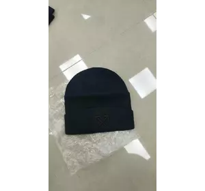 Шапка Off White синя, чорне лого Шапка Off White синя, чорне лого