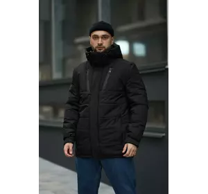 Куртка зимова чоловіча "Everest" Intruder чорна Куртка зимова чоловіча "Everest" Intruder чорна
