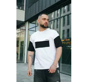 Футболка чоловіча "FreeDom" Intruder біло-чорна Футболка чоловіча "FreeDom" Intruder біло-чорна