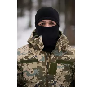 Балаклава-шапка флісова чорна Балаклава-шапка флісова чорна