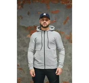 РОЗПРОДАЖ Кофта чоловіча "Cosmo" Intruder світло-сіра РОЗПРОДАЖ Кофта чоловіча "Cosmo" Intruder світло-сіра