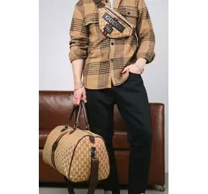 Комплект Сумка + бананка Gucci бежевий Комплект Сумка + бананка Gucci бежевий