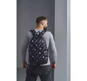 Рюкзак Матрас Reebok чорний, білі лого Рюкзак Матрас Reebok чорний, білі лого