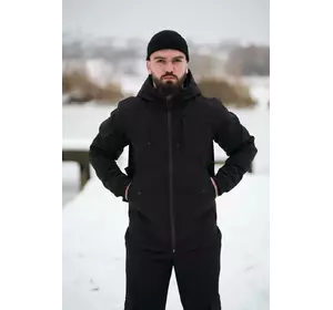 Куртка чоловіча soft shell Intruder чорна Куртка чоловіча soft shell Intruder чорна