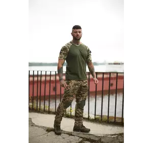Футболка Sleeve піксель/хакі + штани Protect піксель Футболка Sleeve піксель/хакі + штани Protect піксель