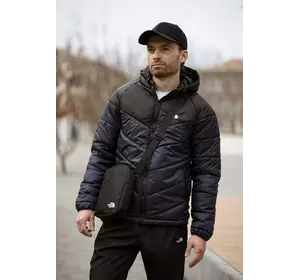 Комплект чоловічий: куртка Active TNF чорно-синя + штани TNF чорні. БАРСЕТКА TNF У ПОДАРУНОК! Комплект чоловічий: куртка Active TNF чорно-синя + штани TNF чорні. БАРСЕТКА TNF У ПОДАРУНОК!