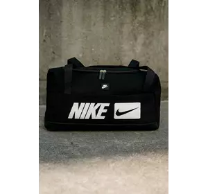 Сумка з великим лого Nike чорна Сумка з великим лого Nike чорна