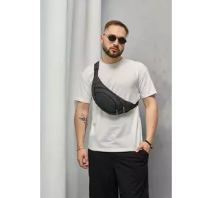 Бананка з перфор. шкірозамінника чорна Calvin Klein Бананка з перфор. шкірозамінника чорна Calvin Klein