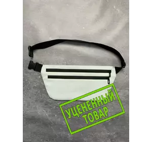 (УЦЕН.) Бананка Zara белый кожзам (УЦЕН.) Бананка Zara белый кожзам