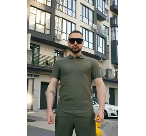 Поло чоловіче лляне базове "Flax" Intruder хакі Поло чоловіче лляне базове "Flax" Intruder хакі