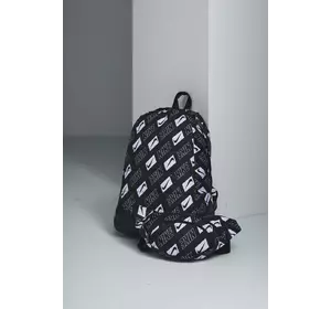 Комплект Nike Рюкзак Матрас + бананка, чорний, білі лого Комплект Nike Рюкзак Матрас + бананка, чорний, білі лого