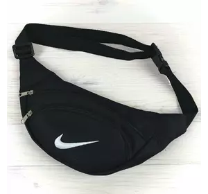 Бананка Nike чорна із белим лого Бананка Nike чорна із белим лого