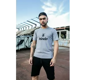 Футболка чоловіча "Bunny" Intruder сіра Футболка чоловіча "Bunny" Intruder сіра