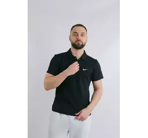 Поло чоловіче Nike чорне Поло чоловіче Nike чорне