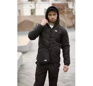 Комплект чоловічий: куртка Active TNF чорна + штани TNF чорні. БАРСЕТКА TNF У ПОДАРУНОК! Комплект чоловічий: куртка Active TNF чорна + штани TNF чорні. БАРСЕТКА TNF У ПОДАРУНОК!