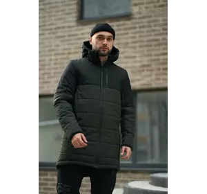 Куртка демісезонна чоловіча "Fusion" Intruder чорна-хакі Куртка демісезонна чоловіча "Fusion" Intruder чорна-хакі