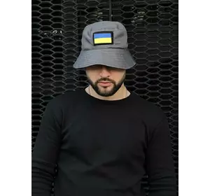 Панама сіра з прапором UA Панама сіра з прапором UA
