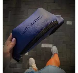 Бананка Philipp Plein синя змійка пластикова Бананка Philipp Plein синя змійка пластикова