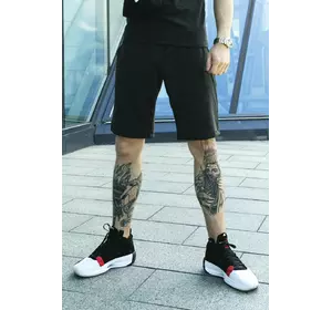 Шорти чоловічі трикотажні Nike темно-сірі Шорти чоловічі трикотажні Nike темно-сірі