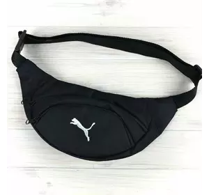 Бананка чорна Puma із білим лого Бананка чорна Puma із білим лого