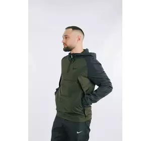 Анорак чоловічий "House" Nike чорний-хакі Анорак чоловічий "House" Nike чорний-хакі