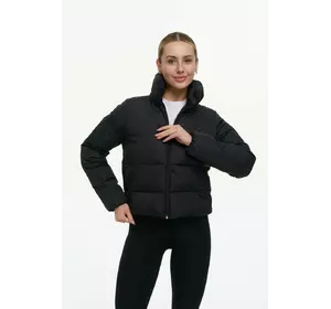 Пуховик укорочений жіночий "Lolita" чорний матовий Пуховик укорочений жіночий "Lolita" чорний матовий