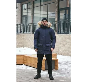 Парка зимова чоловіча "HotWint" Intruder синя Парка зимова чоловіча "HotWint" Intruder синя