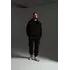 Костюм теплий чоловічий oversize чорний Костюм теплий чоловічий oversize чорний