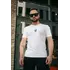 Футболка чоловіча з вишивкою "Тризуб" Intruder біла Футболка чоловіча з вишивкою "Тризуб" Intruder біла