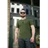 Футболка чоловіча з вишивкою "Тризуб" Intruder хакі Футболка чоловіча з вишивкою "Тризуб" Intruder хакі