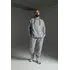 Костюм теплий чоловічий oversize сірий Костюм теплий чоловічий oversize сірий